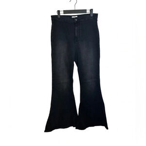 Forever 21 High Rise Black Flare Jeans